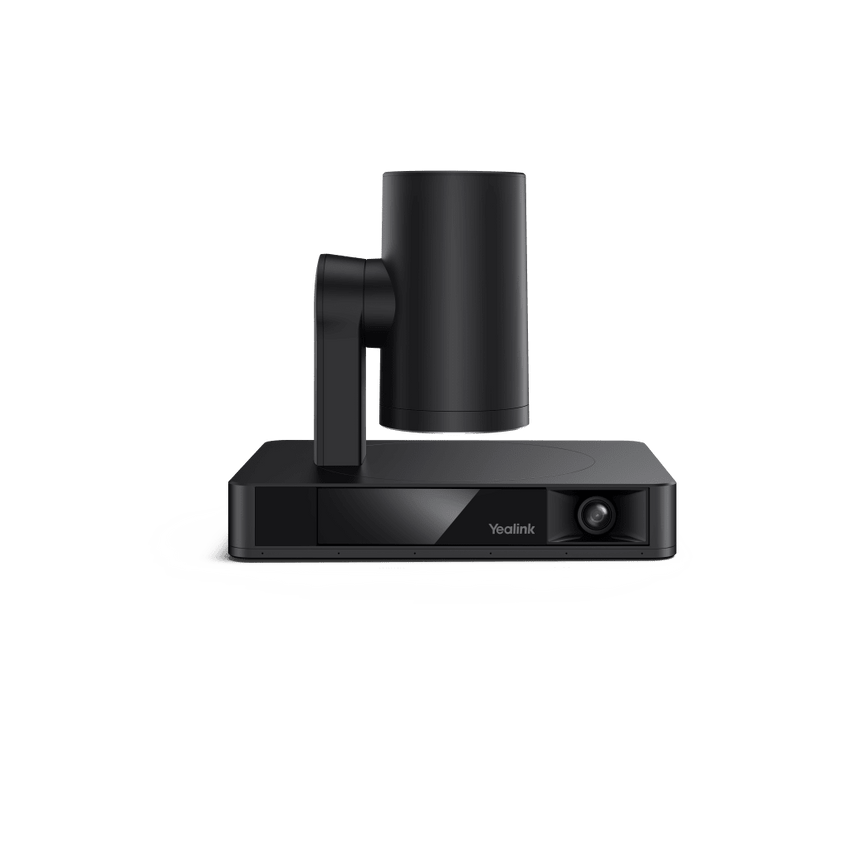 Cámara Yealink UVC86 4K Inteligente con Seguimiento Automático por Voz para Salas de Gran Tamaño