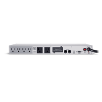 UPS de 1000 VA/600 W, Topología Línea Interactiva, Entrada 120 Vca NEMA 5-15P, Tipo Rack 1 UR, Con 6 Tomas NEMA 5-15R