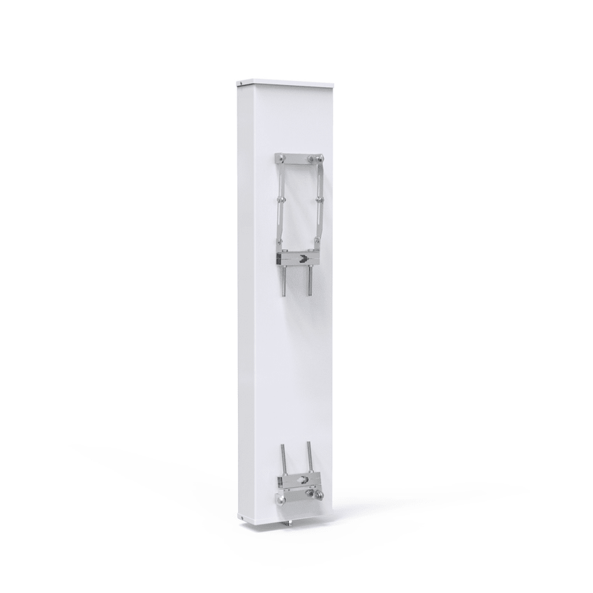 Antena Sectorial para Exterior / Frecuencia 1710-2190 MHz / Ganancia 18 dBi / Ancho de Banda 480 MHz / VSWR ≤1.5 / Potencia Máxima 200W / IP65 / Montaje en Tubo