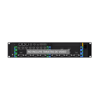 Chassis Controlador de Video Wall 6 Slots / 2U Rack / Hasta 6 Tarjetas (Entrada y Salida de Video) / 4K Ultra HD / Hot-Swappable / Touch LCD 4.5" / Genlock Sync