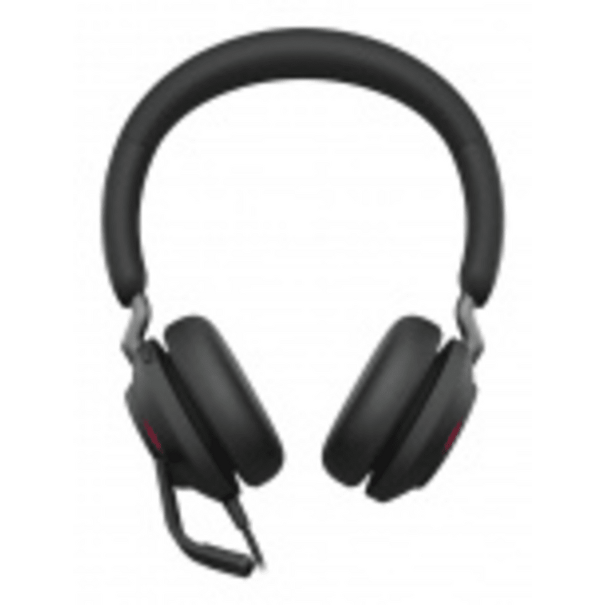 Jabra Evolve 2 40SE, Auricular Stereo Versión MS con Aislamiento de Ruido, Conexión USB C/A y Indicador de Ocupado (Busylight) (24189-999-799)