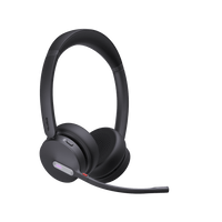 Diadema Inalámbrica WH64 Dual Teams con Micrófono Dual y Acoustic Shield 2.0 para Llamadas Claras en Entornos Ruidosos