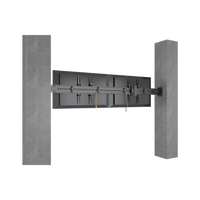 Sistema de Montaje en Pared / Rieles 2000 mm (78.7 in) / Estructura Modular / Soporte Ajustable / Incluye Herramientas y Tornillería Completa