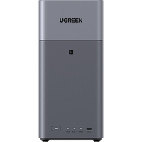NAS UGREEN NASync DH2300 / Procesador RK3576 / 4GB  / 32GB eMMC / 2 Bahías SATA / JBOD-Basic-RAID 0-RAID 1 / Puerto HDMI 4K / 1 GbE / USB 3.2 Gen 1 Type-C / Detección NFC
