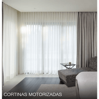Persianas Roller Triathlon Lutron a baterías e inalámbricas.