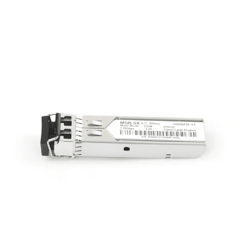 Transceptor Mini-GBIC SFP 1G LC Duplex para Fibra Multimodo 550 m