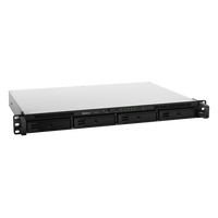 Unidad de Expansión Synology RX418 | 4 Bahías SATA HDD/SSD 3.5" y 2.5" | eSATA | Profundidad 30 cm | Compatible con RackStation 1U | Administración DSM.