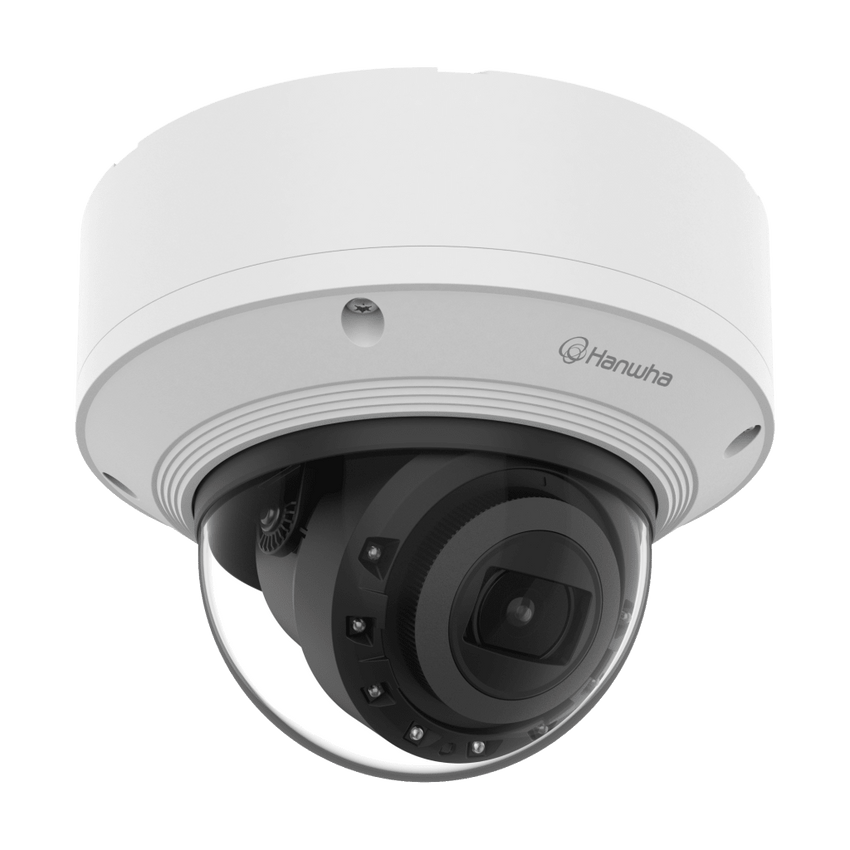 Cámara IP Domo Antivandálica 5MP para interior / Fácil Instalación / Lente Motorizado 3.6 - 9.4mm / IR 50M / WDR 150db / H.265 & WiseStream II