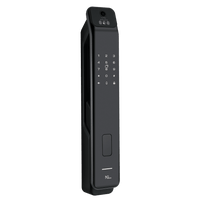 Cerradura Inteligente / Reconocimiento de Venas de la Palma / Reconocimiento Facial / Huella Dactilar / Video Intercom Bidireccional / Wi-Fi 2.4 GHz / App NGTeco Home / Auto Apertura y Cierre / Timbre Integrado / Aluminio / Puerta 45-60 mm (1.77-2.36 in)