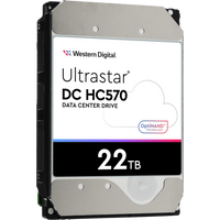 Disco Duro Data Center Ultrastar / 22 TB / 7200 RPM / 6 Gb/s SATA - 12 Gb/s SAS / HelioSeal con Helio / OptiNAND con Flash iNAND / ArmorCache / 2.5M Horas MTBF / 5 Años Garantía