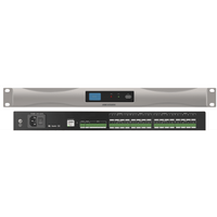 Procesador de Audio Digital DS-QAPPR0808-D / 8 Entradas 8 Salidas / 32-bit DSP / 24bit/48KHz / Matriz de Mezcla / 100 Escenas Almacenables / Interfaz Gráfica Intuitiva