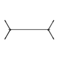 Soporte de Piso para LED / Para AIO 135" DS-D4515CB135-2FQ / Estructura Acero al Carbono / Recubrimiento en Polvo Negro