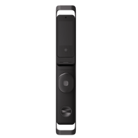 Cerradura Inteligente Multibiométrica / Reconocimiento Facial + Venas Palma + Huella Digital / Teclado Numérico + Tarjetas IC + NFC / Pantalla HD 4.5 Pulgadas / Batería Doble 4000mAh + 2500mAh / Conexión WiFi 2.4GHz / App Smart
