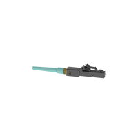 Conector LC de Empalme por Fusion OmniSplice™, Para Fibra Óptica Multimodo 50/125µm OM3/OM4/OM5, Color Aqua