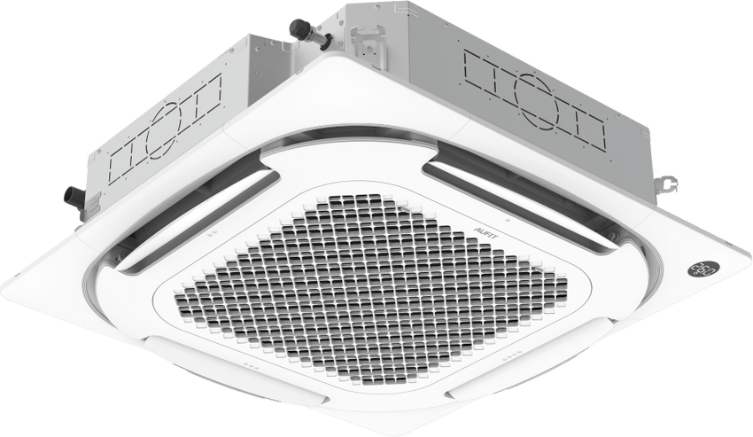 Set Minisplit Tipo cassette 5 ton 220-240 V / R32 / 17 seer Frio y calor