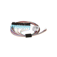 Kit de 12 Pigtails con Conector LC, Multimodo 50/125 OM4, 900um, de 1 Metro (3.28 Pies)