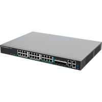 Router Todo-en-Uno GCC6021 con PBX de 50 Extensiones + Firewall + VPN + Switch de 16 Puertos GbE + 4x SFP+ 10 GbE y 8x 2.5 GbE / Gestión en la Nube con GDMS