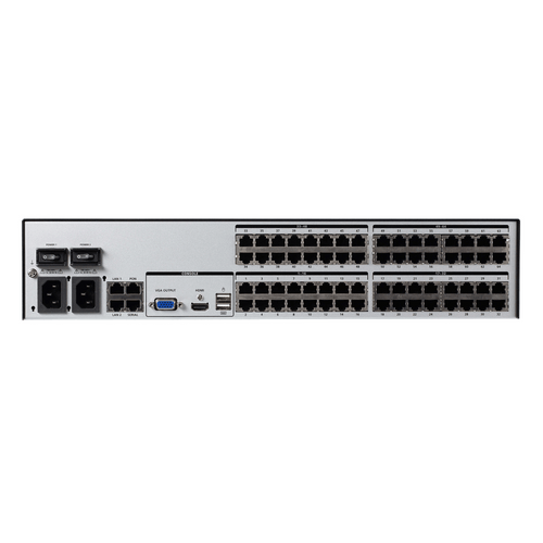 Switch KVM over IP Cat 5 | Hasta 64 Puertos | Resolucion Full HD 1920x1200 | Dual NIC Gigabit | Virtual Media USB 2.0 | FIPS 140-2 Level 1 | Cascada hasta 512 Equipos | Administracion Centralizada CC2000