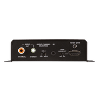 Receptor HDMI HDBaseT VE2812PR / Transmisión 4K Hasta 100 m / Audio De-embedding / Bi-directional PoH / RS-232 / IR Bidireccional / HDCP 2.2 / Rack-Mountable