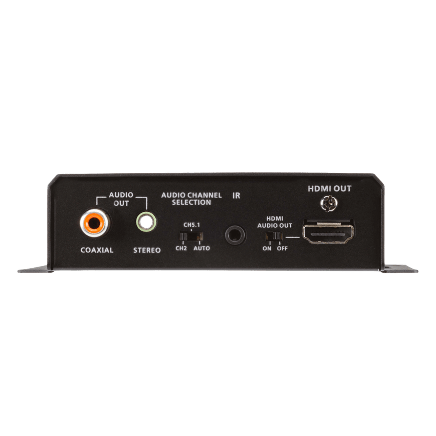 Receptor HDMI HDBaseT VE2812PR / Transmisión 4K Hasta 100 m / Audio De-embedding / Bi-directional PoH / RS-232 / IR Bidireccional / HDCP 2.2 / Rack-Mountable