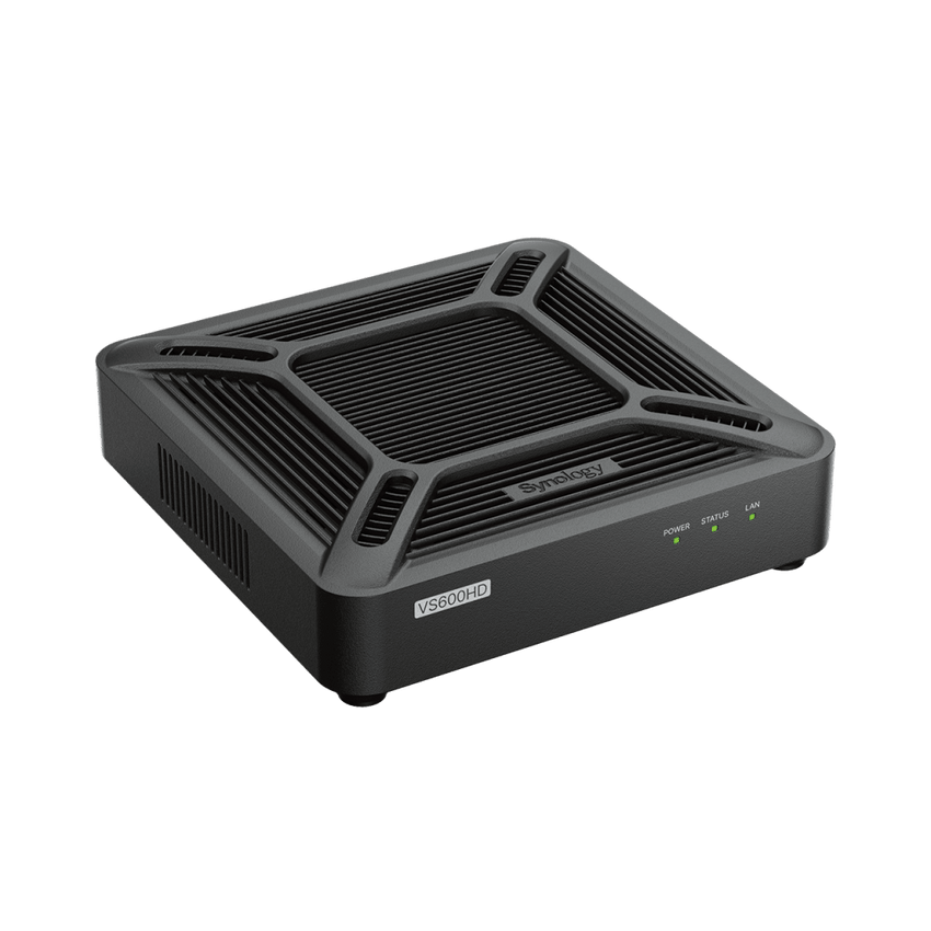 VisualStation VS600HD | Solución de Monitorización de Doble Pantalla | Salida HDMI 4K | Transmisiones IP hasta 720p/600 FPS | Compatible con Surveillance Station | Conformidad NDAA y TAA | Montaje VESA.