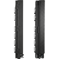 Enfriador de Puerta Trasera para Rack 42U / 800W Agua Refrigerada / 12 Ventiladores DC Hot-Swap / Ethernet SNMP Modbus / Hoffman RackChiller RDHX PRO