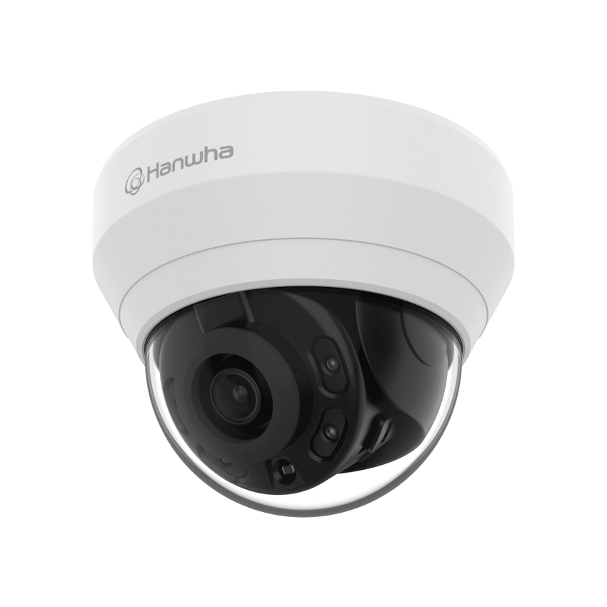 Cámara IP Tipo Domo Interior 4 Megapíxel / Lente 2.8mm / IR 20M / WDR 120db / H.265 & WiseStream / Micrófono Interconstruido