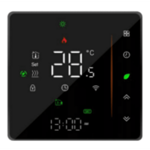 Termostato con tecnología inalámbrica ZigBee 4PIPE V Fancoil / 110 - 120VCA
