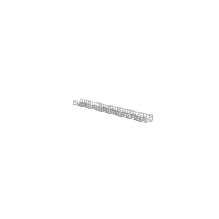 Charola Wire Basket de 12 in (304 mm) de Ancho, 6 in (152 mm) de Alto, 3 m de Largo, Hasta 626 Cables Cat6, Color Negro