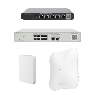 Equipos Ruijie DEMO Ideal para Probar Integraciones de Redes Business y Enterprise con WiFi 7