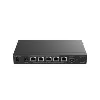 Router Core Balanceador PoE con Función SD-WAN, Hasta 110W, 1 puertos LAN , 5 puertos LAN/WAN Multi-gigabit,  Un SFP+ LAN/WAN,1 Puertos WAN Multi-gigabit 2.5G, hasta 400 clientes .