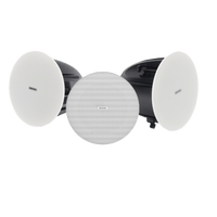 Kit Altavoz principal y 2 bocinas secundarias | Bluetooth  | Solo alimenta la principal  |  Hik-Connect  | 10 Watts |  Musical Ambiental | Voceo | Calendarización de audios