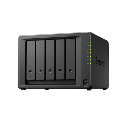 Unidad de Expansión DX525 | 5 Bahías para Unidades 3.5" y 2.5" | Intercambio en Caliente | Compatible con Synology DiskStation.