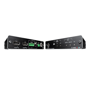 Desembebedor de Audio HDMI Profesional | 4K/60 UHD (4:4:4) | 18 Gbps | HDR | HDCP 2.2 | Salidas S/PDIF y Audio Balanceado | ARC | Gestión EDID Inteligente | Kramer re-Klocking | DigiTOOLS Compacto