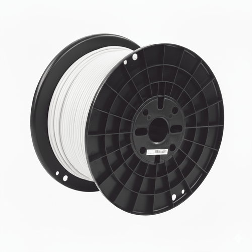 Bobina de Cable UTP de 4 Pares, Cat6A, 23 AWG, CMP (Plenum), Color Blanco, 305 Metros (1000 Pies)