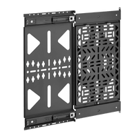 Montaje Deslizante de Almacenamiento AV | Capacidad de Carga 10 kg (22 lbs) | Rango de Deslizamiento 300 mm | Fabricado en Acero | Sistema de Sujeción Quick-Release sin Herramientas