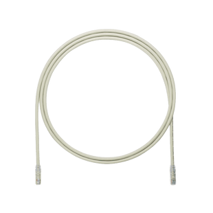Cable de Parcheo UTP, Cat6A, 24 AWG, CM, Color Gris, 0.91 Metros (3 Pies)