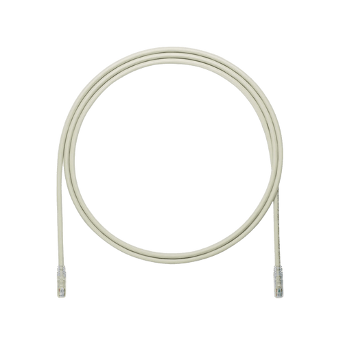 Cable de Parcheo UTP, Cat6A, 24 AWG, CM, Color Gris, 0.91 Metros (3 Pies)