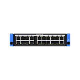 Tarjeta de 20 Puertos Ethernet Gigabit / Resolución 4K HDR10 / Carga Máxima 10.4 MP / Soporte HLG y SMPTE / Modos Mini y Estándar
