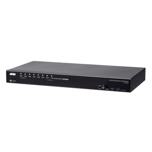 Conmutador KVM USB 3.0 4K | DisplayPort de 8 puertos
