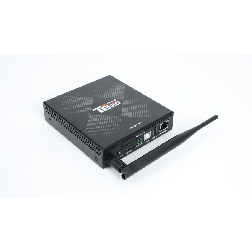 Reproductor Multimedia  TB20 Plus / Videowall LED1.3 MP / 32 GB Almacenamiento / Wi-Fi 2.4GHz / Ethernet Gigabit / Audio Estéreo / Android 10.0 / IP20
