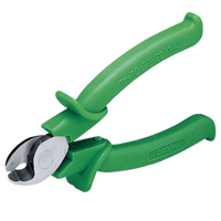 Tenaza Cortahilos WAGO / Para Cobre y Aluminio hasta 35mm² AWG 2 / Color Verde / Material Conductivo / Herramienta Profesional