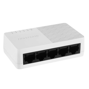 Switch Gigabit / No Administrable de Escritorio con 5 puertos 10 / 100 / 1000 Mbps / Diseño Compacto y Estético