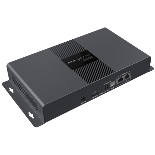 Reproductor Multimedia LED / TB50 NovaStar / 1.3M Píxeles / 4K H.265 / ARM A55 1.8 GHz / 2 Puertos Gigabit / Wi-Fi + 4G / Control Cloud / Sincronización Multi-pantalla
