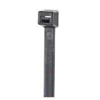 Cincho de Nylon 6.6 StrongHold™, 1220mm largo x 9mm ancho, Color Negro, Cámara impelente, Paquete de 50pz