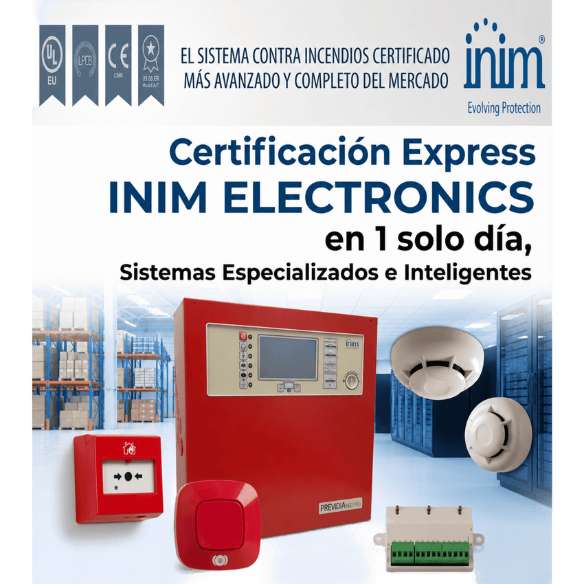 Certificación Presencial INIM ELECTRONICS