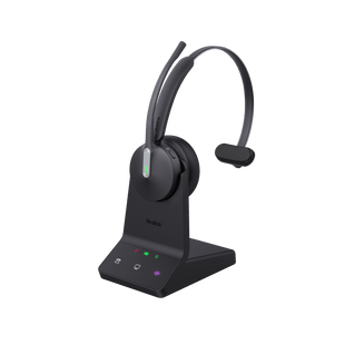 Diadema Inalambrica WH64 Mono UC de Yealink con Acoustic Shield 2.0 y Funcionamiento DECT-Bluetooth