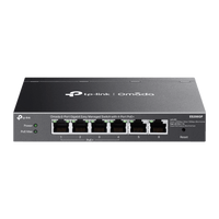 Switch Omada 6 Puertos Gigabit / 4 Puertos PoE+ 65W / Gestión Cloud SDN / Sin Ventiladores / QoS / VLAN / IGMP Snooping / 250 m PoE