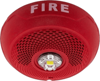 BOC C/LAMP ESTROBOSCOPICA tipo LED MONT EN TECHO CLR ROJO