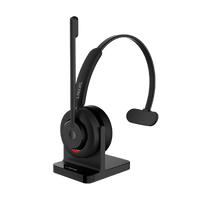 Auriculares Bluetooth / Micrófono Omnidireccional / Cancelación de Ruido AI ENC / Busylight Integrado / Bluetooth 5.4 Multipunto / Batería 400 mAh / 22 Horas Llamadas / Compatible VoIP